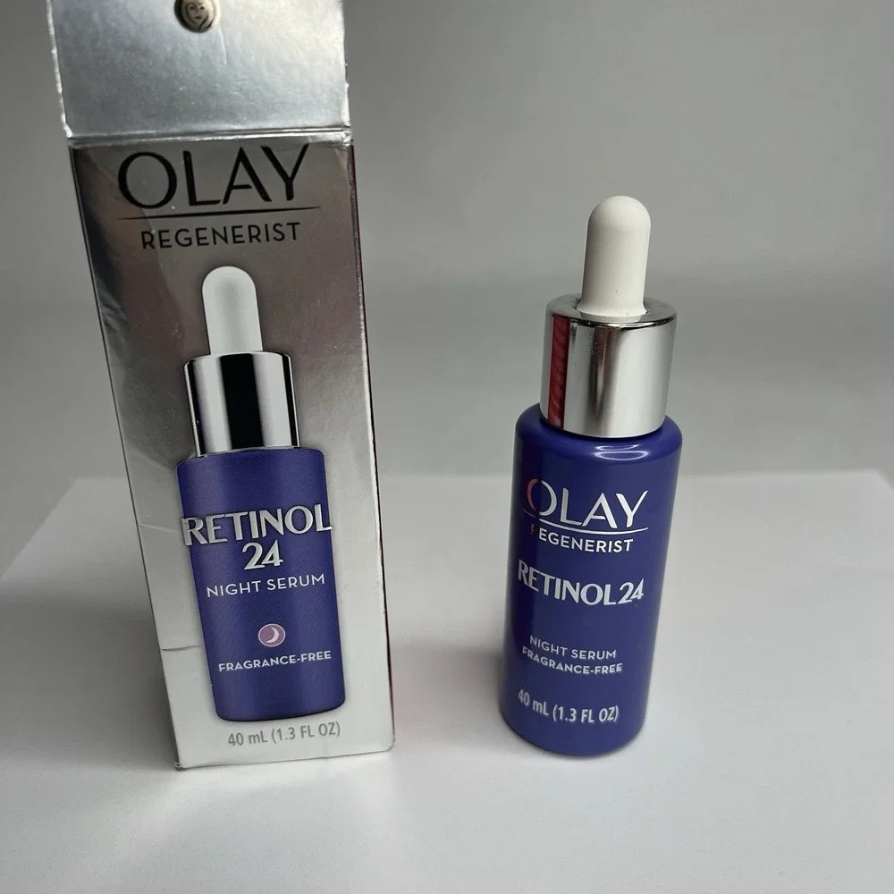 OLAY REGENERIST RETINOL 24 NIGHT SERUM‎ FRAGANCE FREE 1.3 fl oz